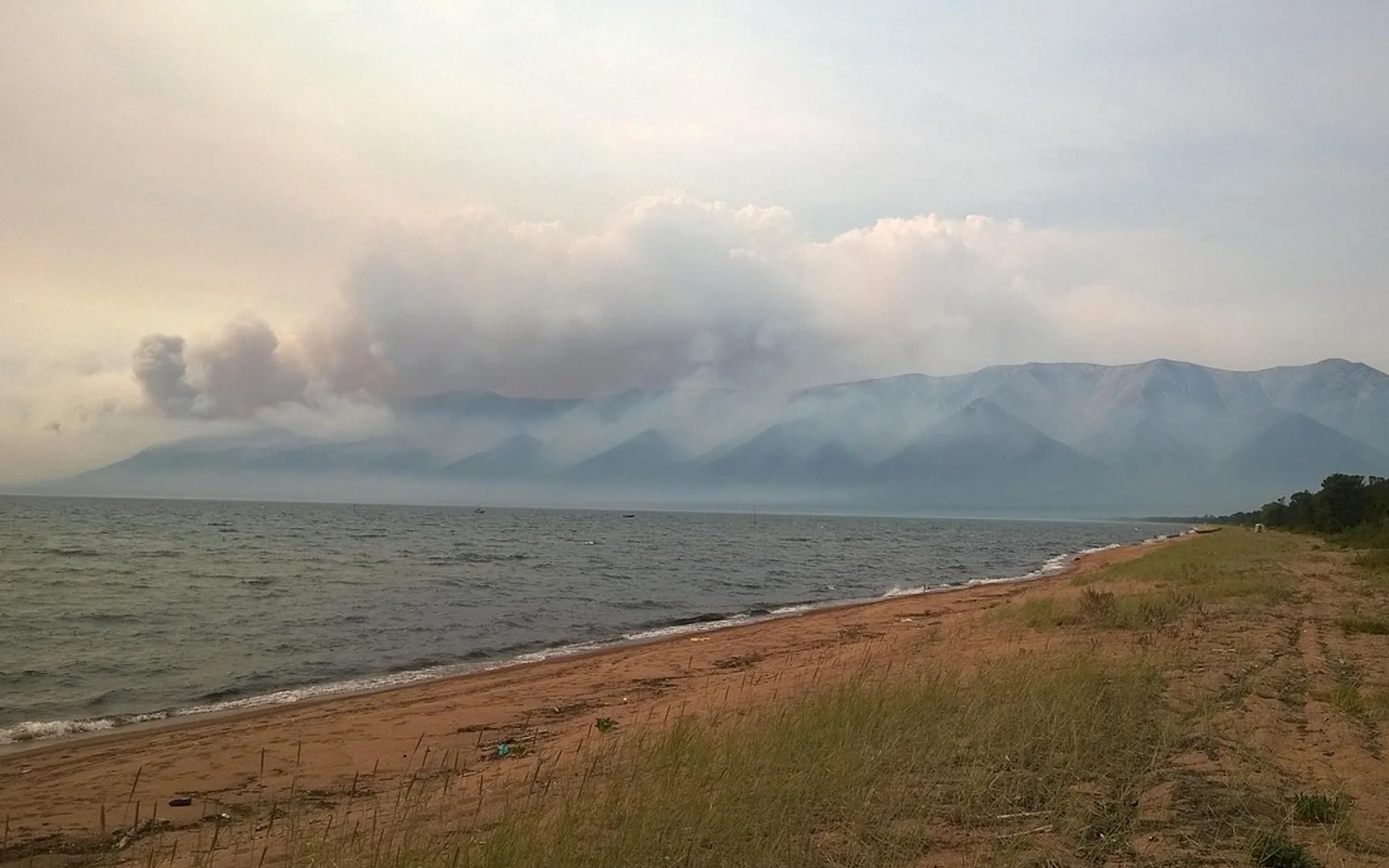 Baikal, lake and nature