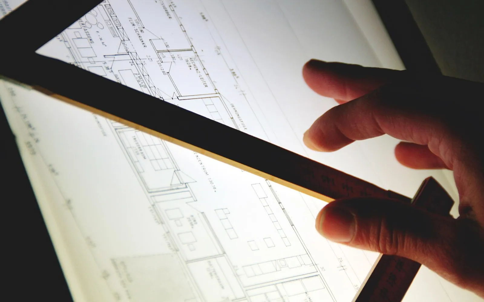 Drawing, architect and designer