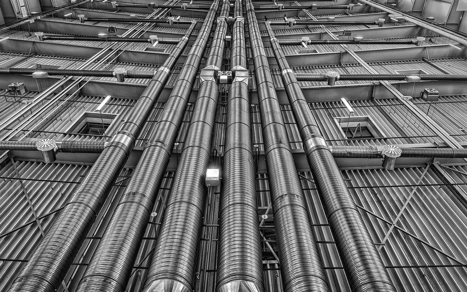 Pipes, ventilation and metal