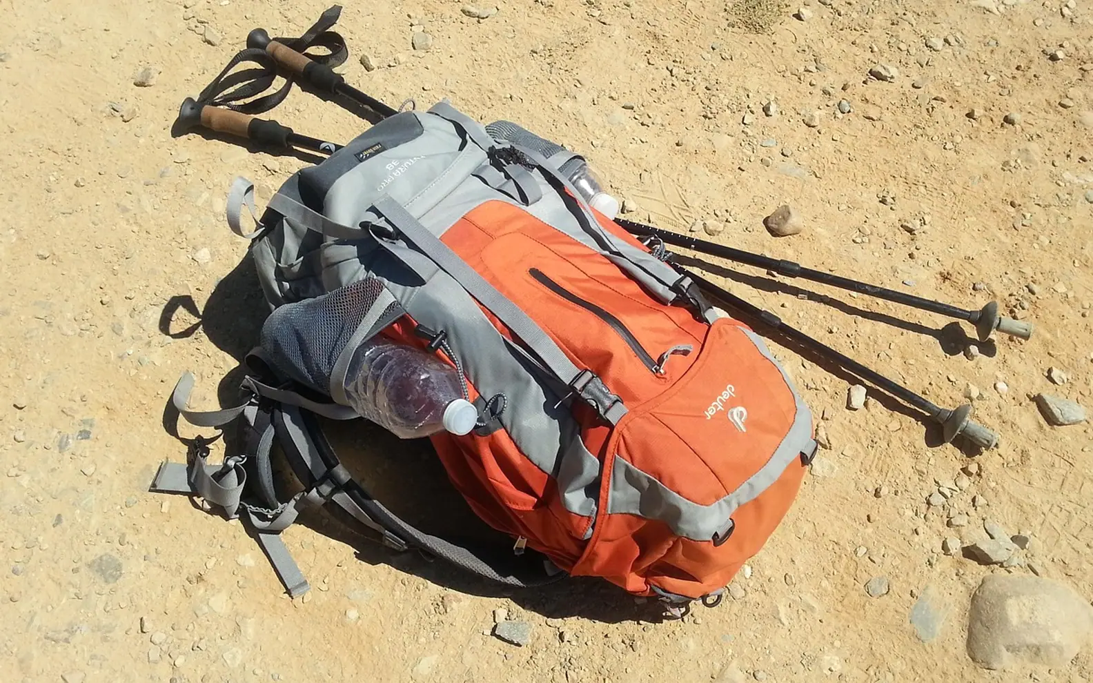 Backpack, camino and camino de santiago